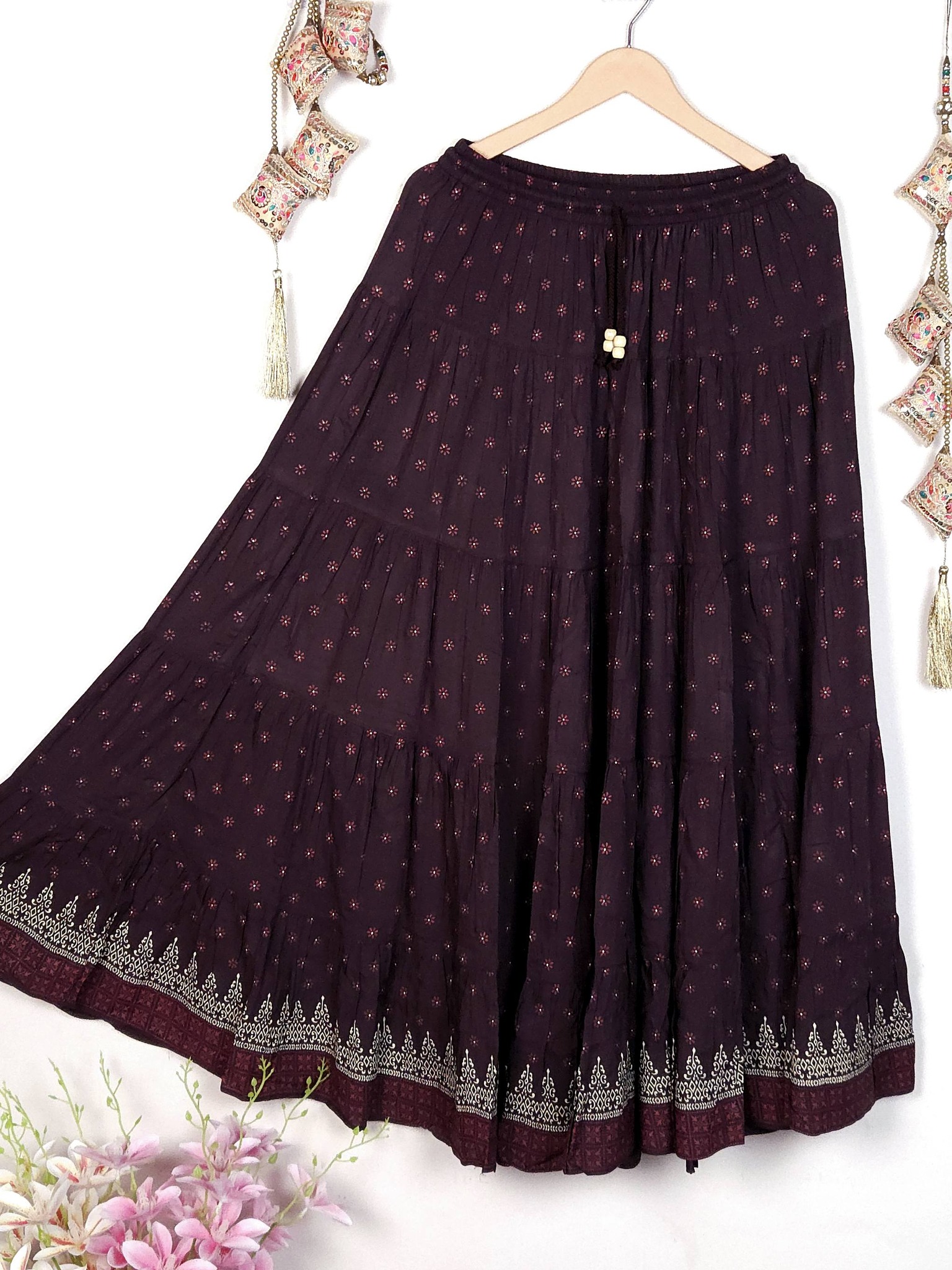 Premium Skirt - Brown